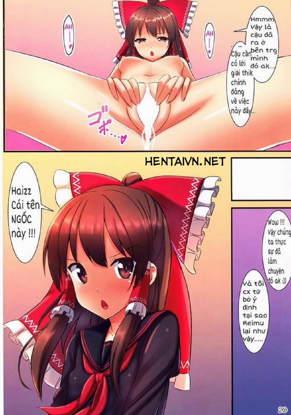 JK Reimu to Kyoushitsu H ~Moshi Hakurei Reimu ga, Tsundere de Hinnyuu na Osananajimi Dattara (Touhou Project) Chương Oneshot Full Color Trang 23