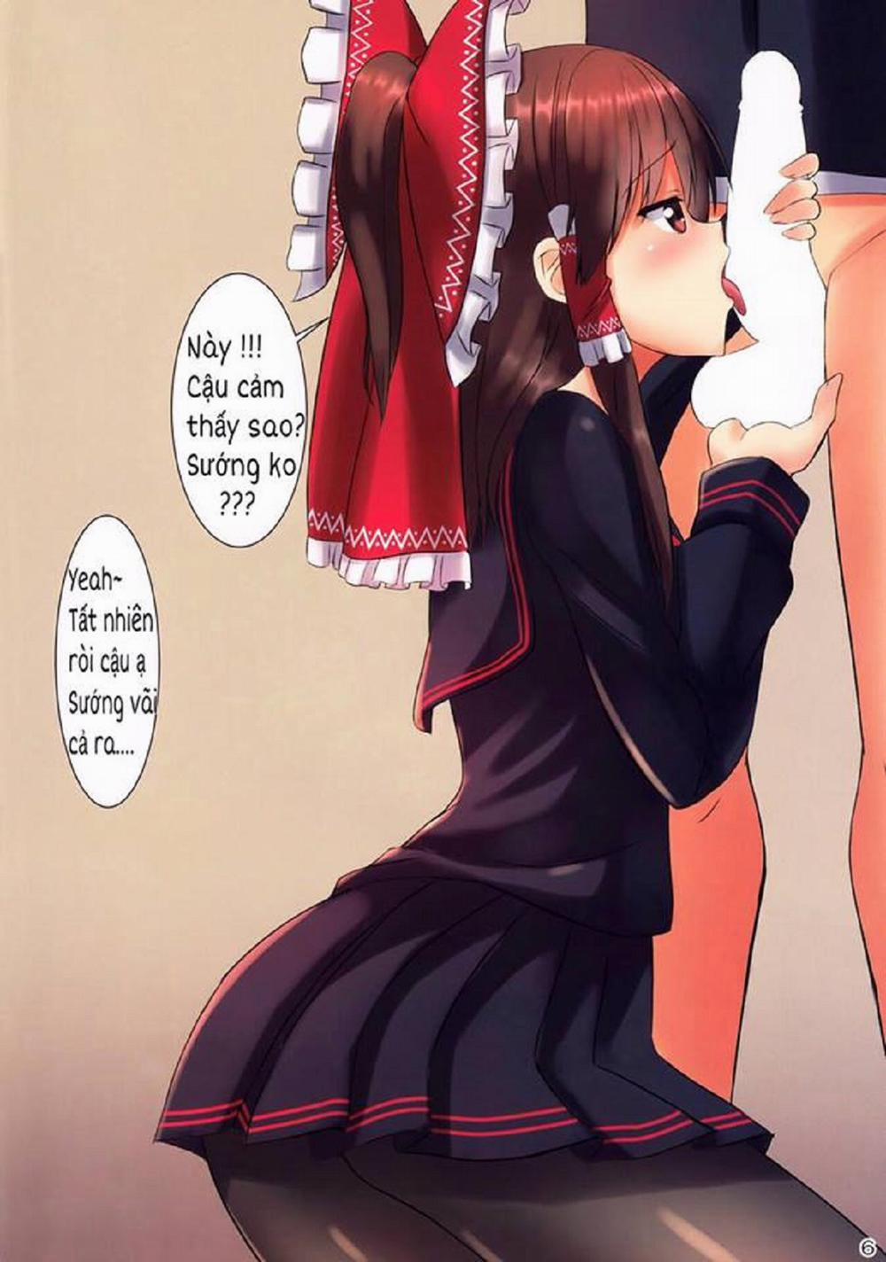 JK Reimu to Kyoushitsu H ~Moshi Hakurei Reimu ga, Tsundere de Hinnyuu na Osananajimi Dattara (Touhou Project) Chương Oneshot Full Color Trang 8