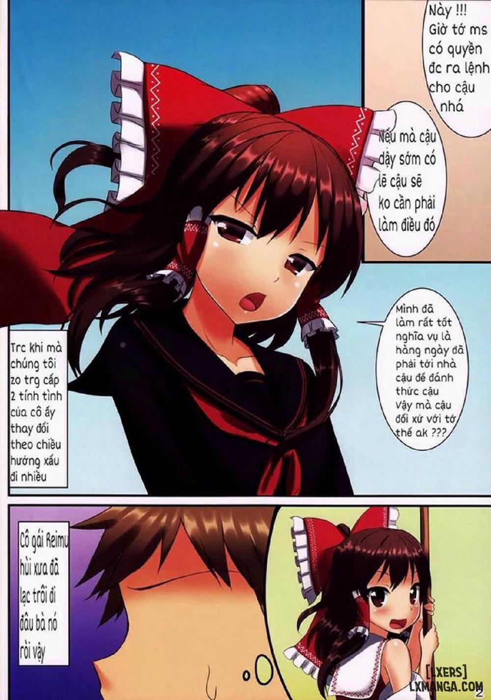 JK Reimu to Kyoushitsu H Chương Oneshot Trang 3