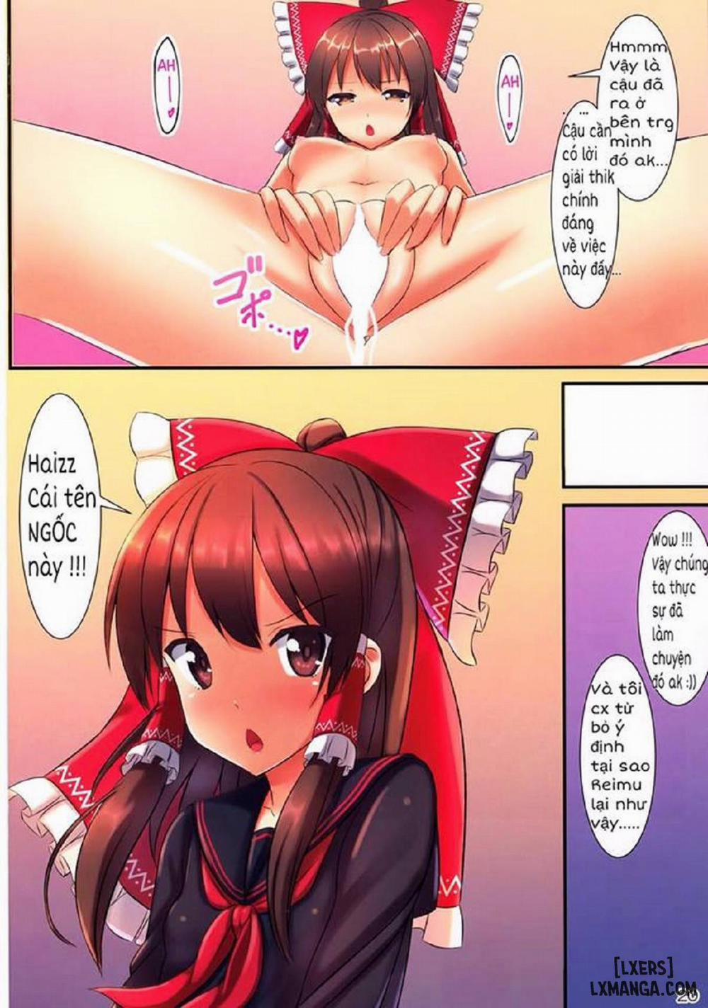 JK Reimu to Kyoushitsu H Chương Oneshot Trang 21