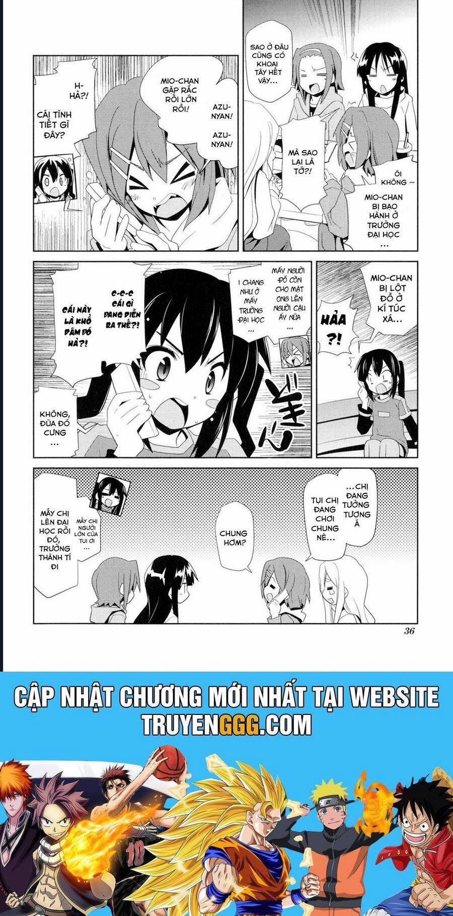 K-On! Story Anthology Comic Chương 5 Trang 8