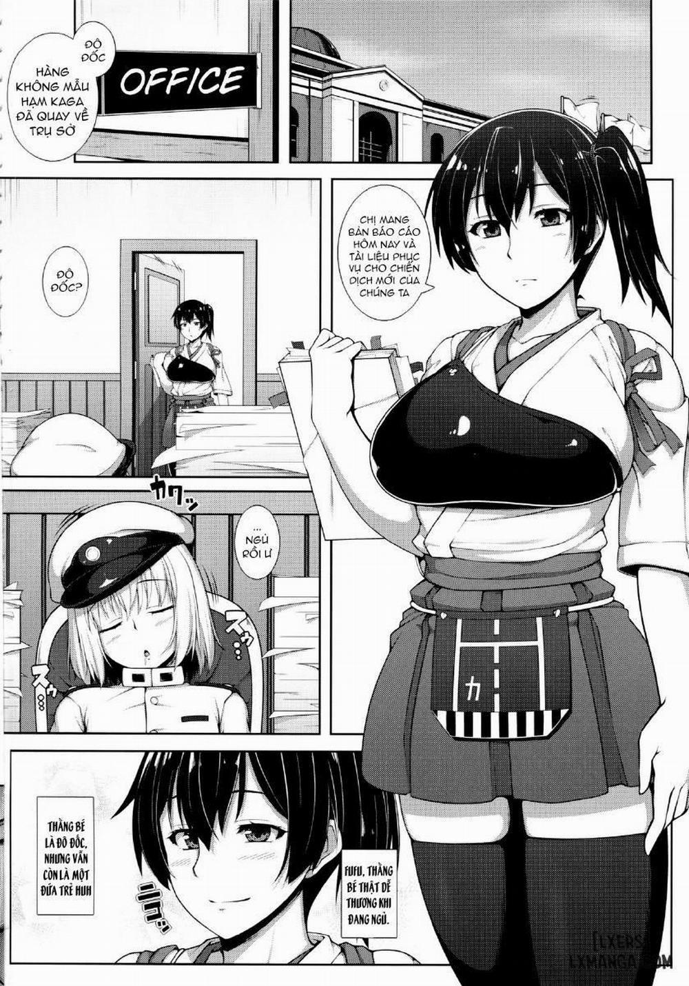 Kaga-san wa Inran Onee-chan Chương Oneshot Trang 3