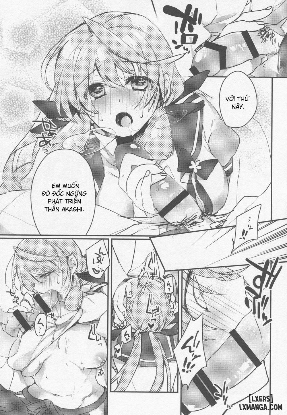 Kanbanmusume-san wa Haikakin Teitoku ga Osuki Chương Oneshot Trang 12