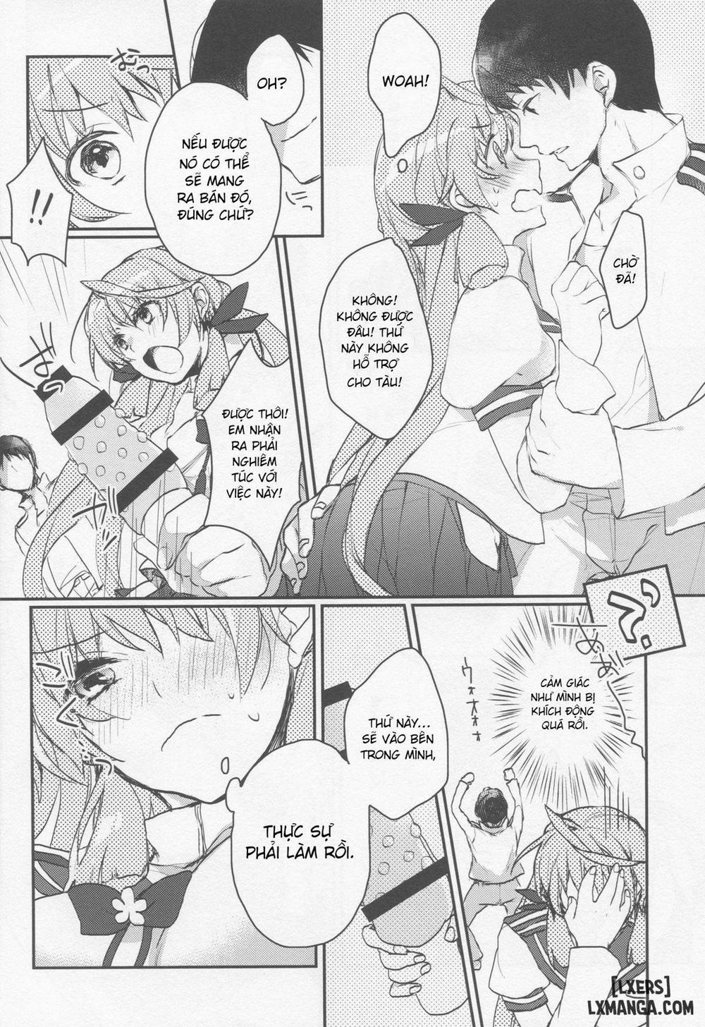 Kanbanmusume-san wa Haikakin Teitoku ga Osuki Chương Oneshot Trang 5