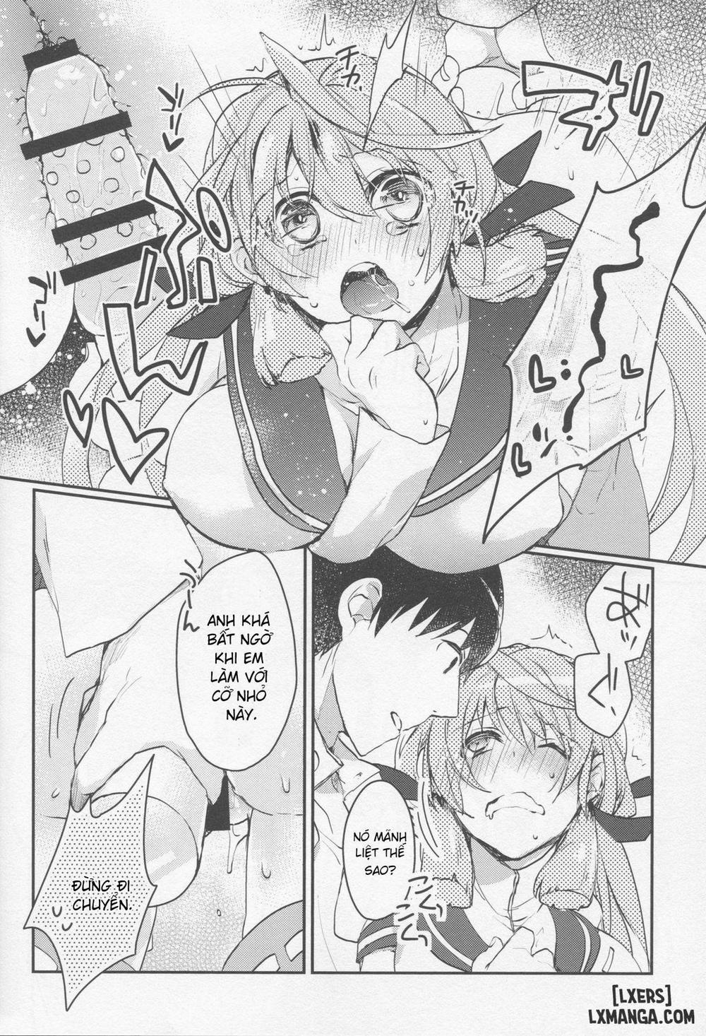 Kanbanmusume-san wa Haikakin Teitoku ga Osuki Chương Oneshot Trang 9