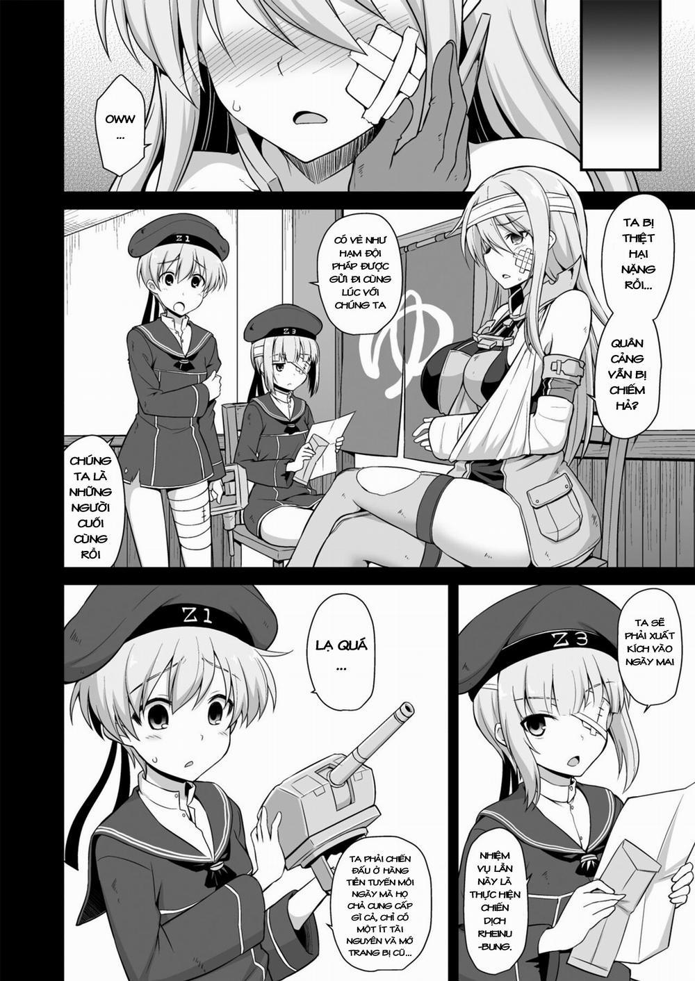 Kanmusu Chakunin Zenya Prinz Eugen Yaku Ochi Nyuugi Kousai (Kantai Collection) Chương Oneshot Trang 4