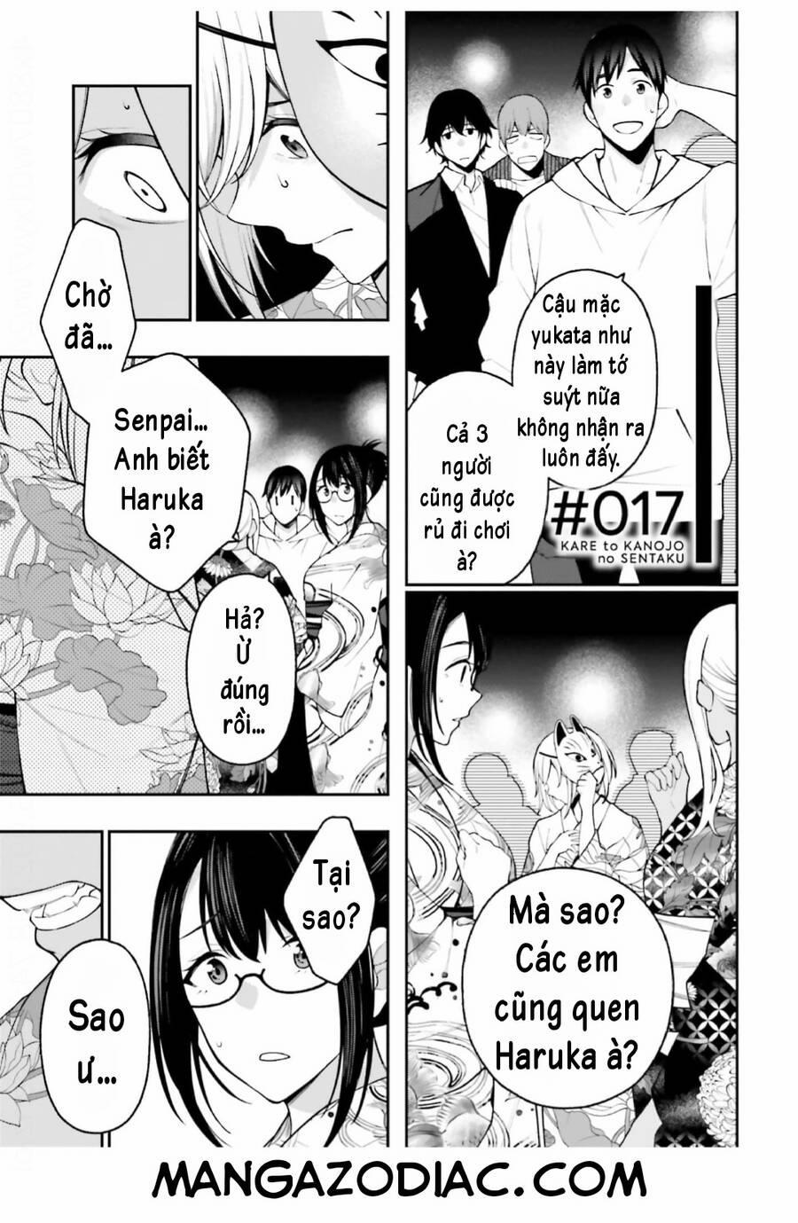 Kare To Kanojo No Sentaku Chương 17 Trang 2