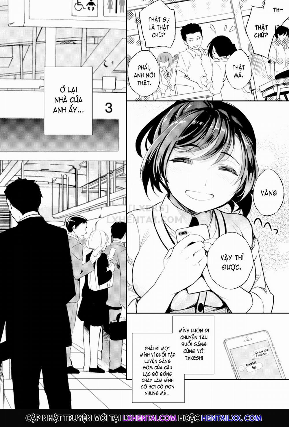 Kareshi to Hatsu H Mokuzen ni Chikan ni NTR-reta Shoujo Chương 1 Trang 8