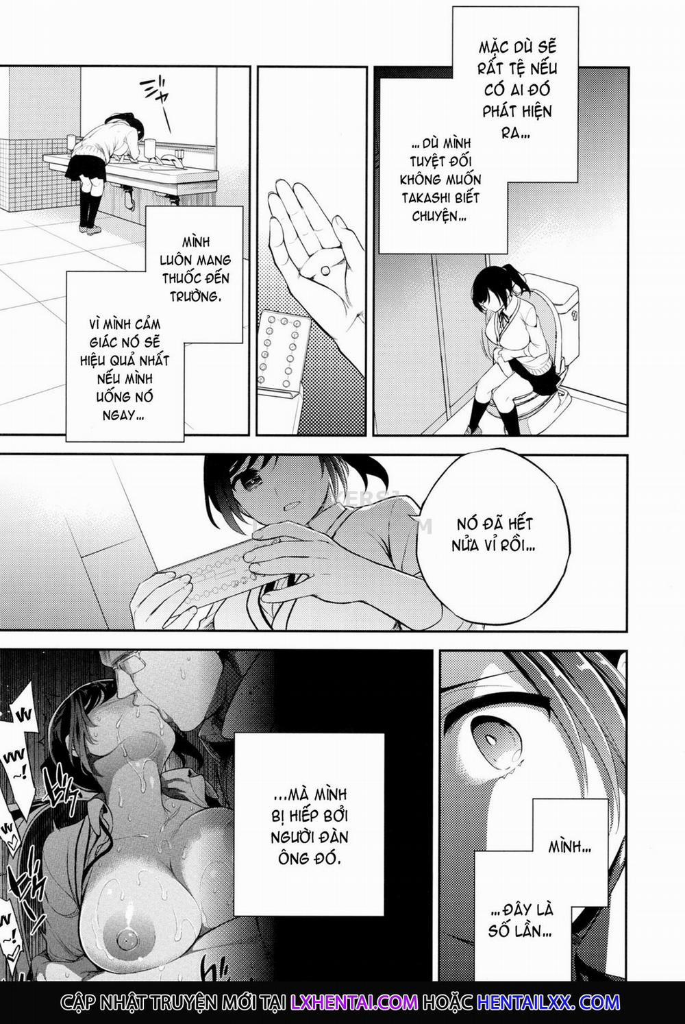 Kareshi to Hatsu H Mokuzen ni Chikan ni NTR-reta Shoujo Chương 3 Trang 23