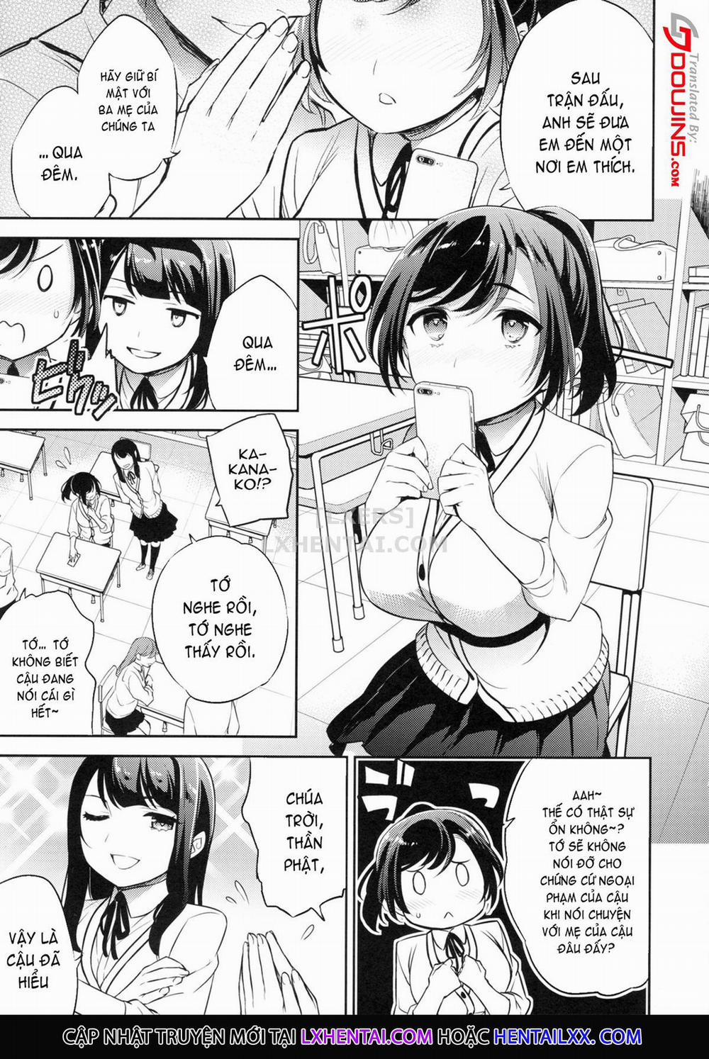 Kareshi to Hatsu H Mokuzen ni Chikan ni NTR-reta Shoujo Chương 3 Trang 6