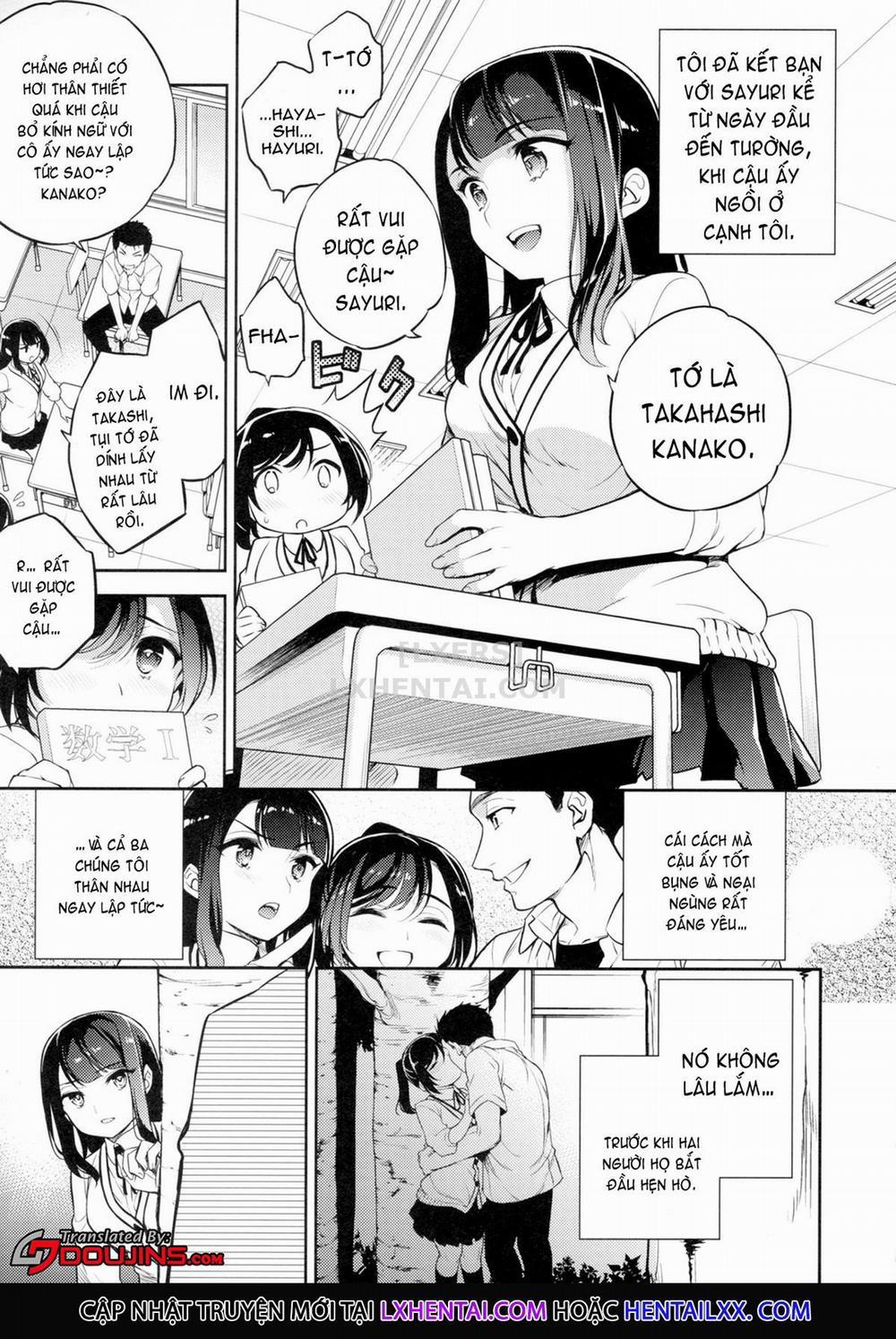 Kareshi to Hatsu H Mokuzen ni Chikan ni NTR-reta Shoujo Chương 4 Trang 7