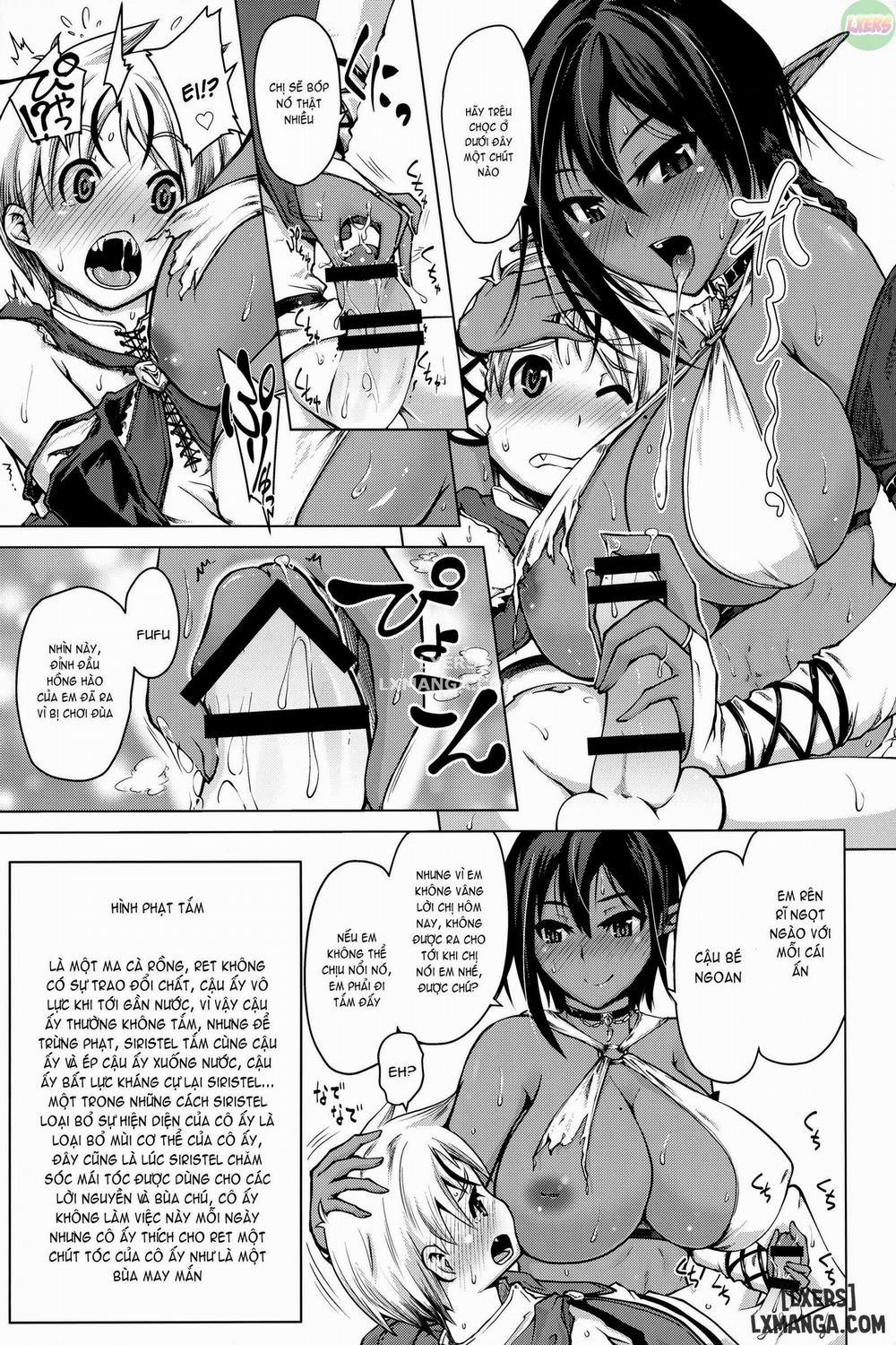 Kasshoku Elf to Chiisana Kyuuketsuki Chương Oneshot Trang 8