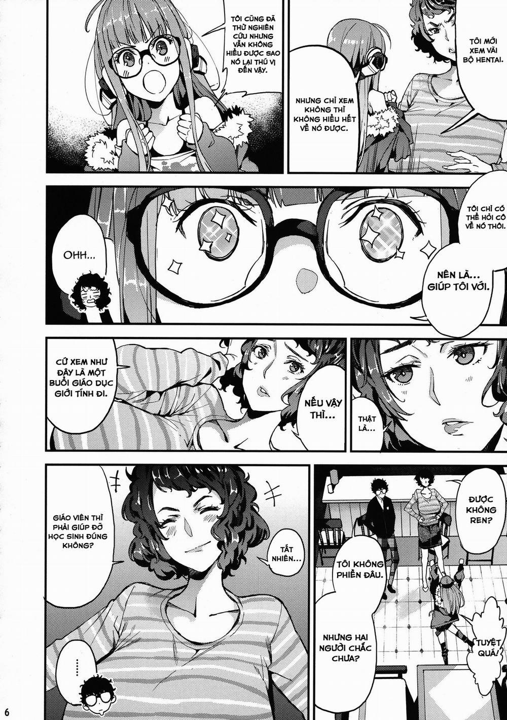 Kawakami Sensei to Futaba no Himitsu Kojin Jugyou (Persona 5) Chương Oneshot Trang 6