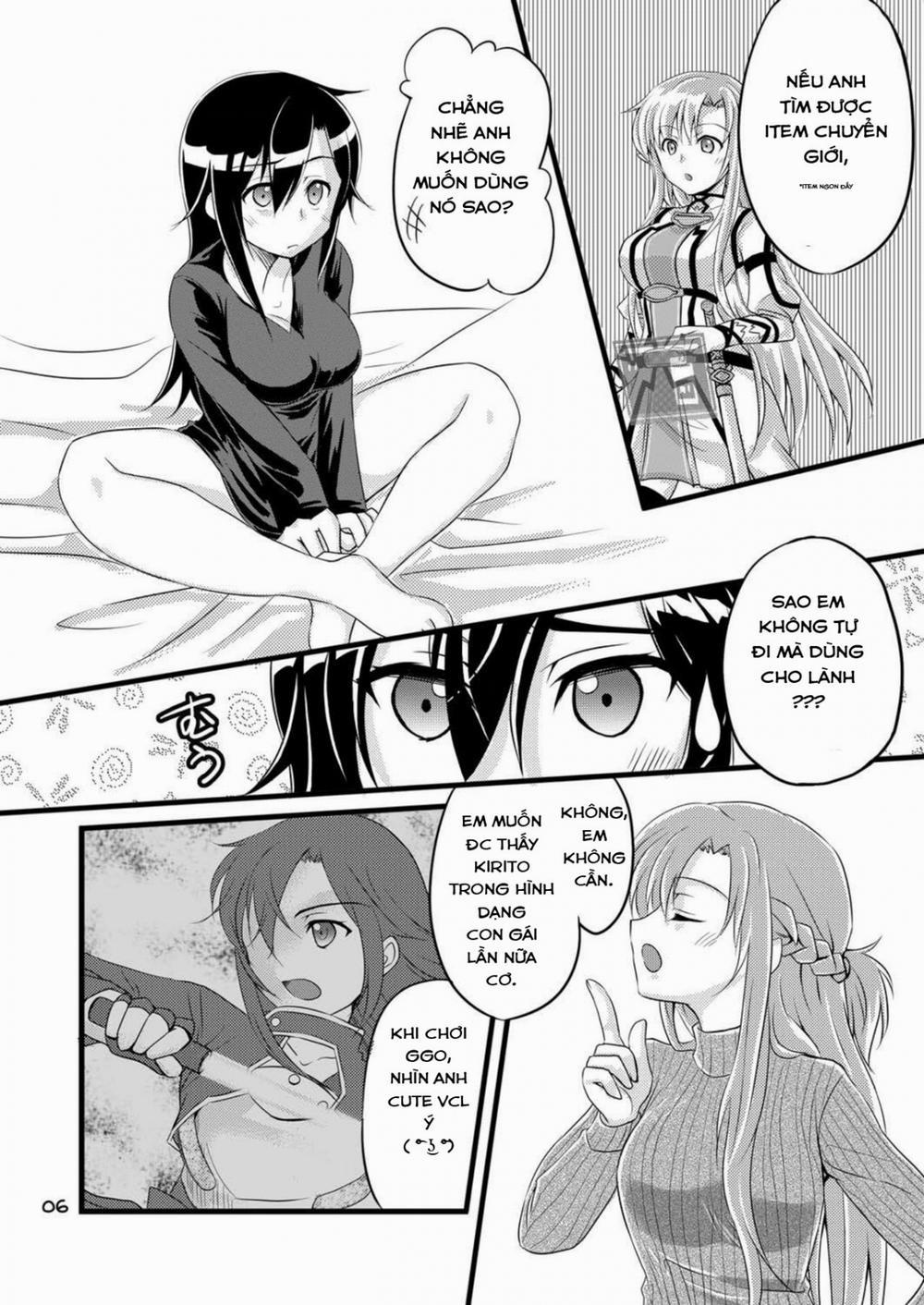 Kirito-chan to Asobou! (Sword Art Online) Chương Oneshot Trang 5