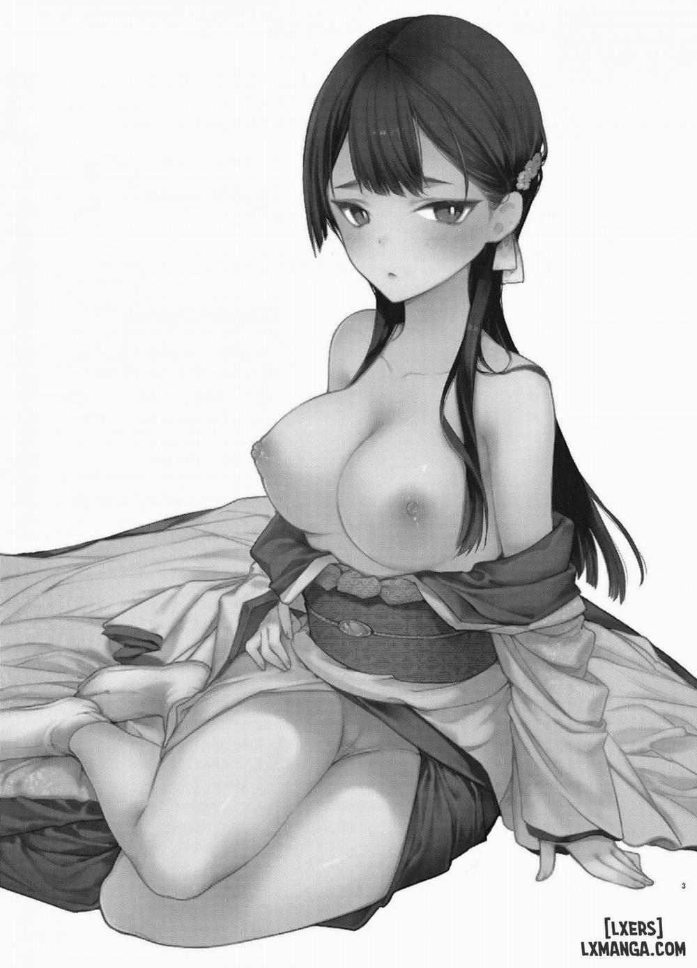 Kitsume na Kimono Niizuma to Kyoukotoba Ecchi Chương Oneshot Trang 4