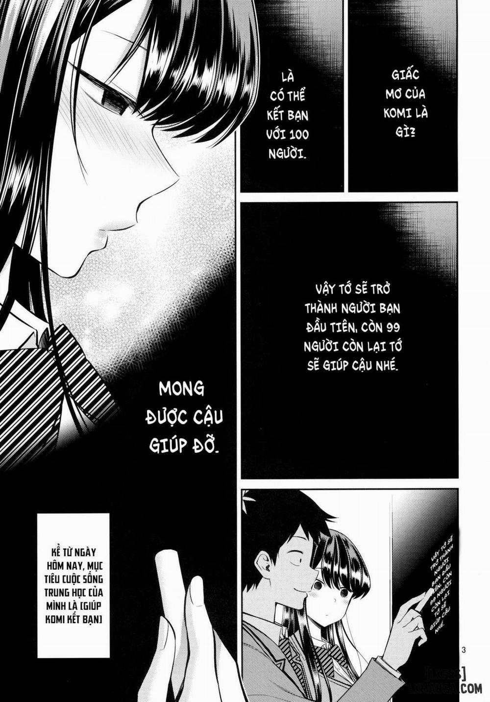 Komi-san wa, Binkan desu Chương Oneshot Trang 2