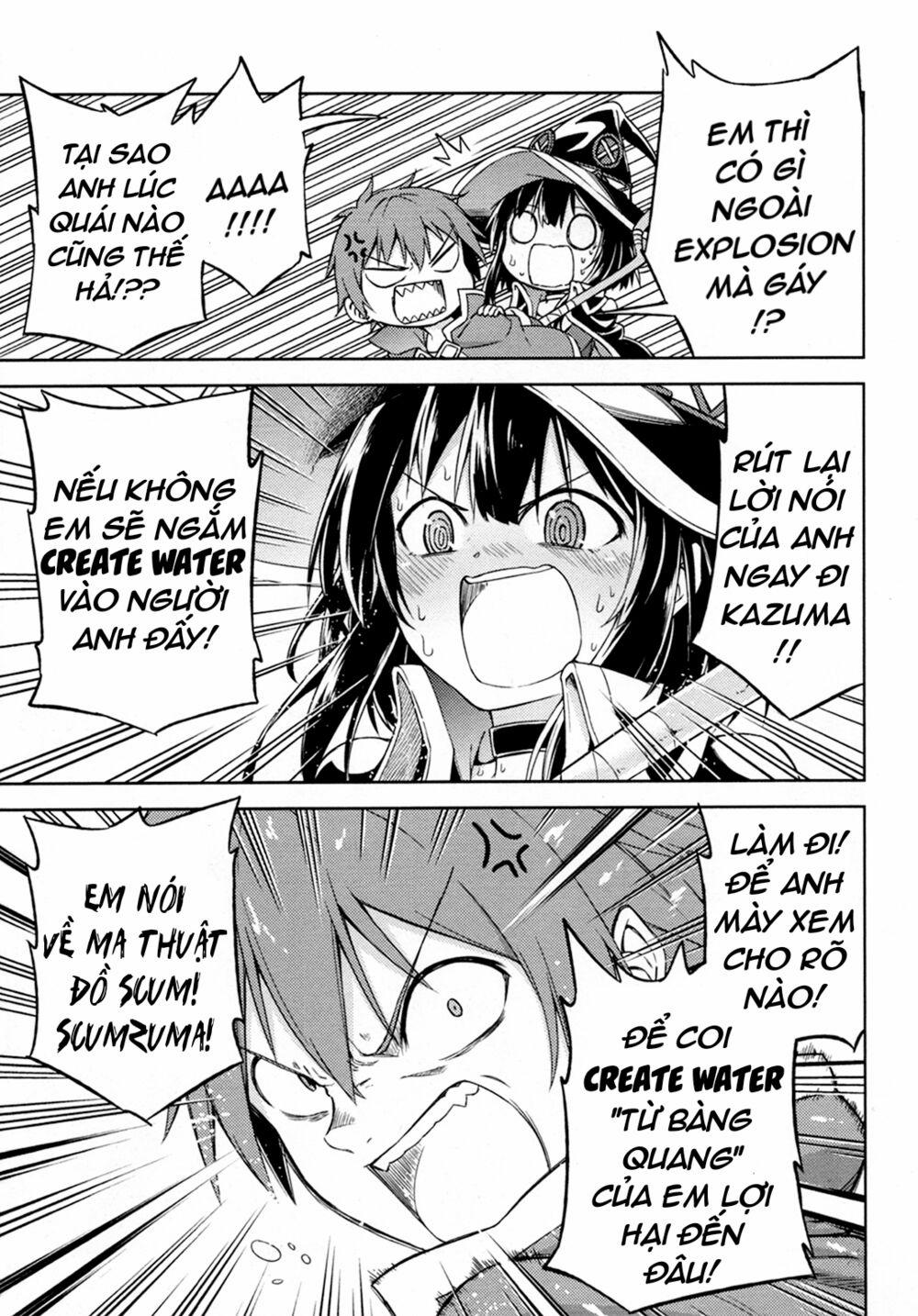 Konosuba : Tuyển Tập Megumin Chương 0 Create Water b ng n Trang 9