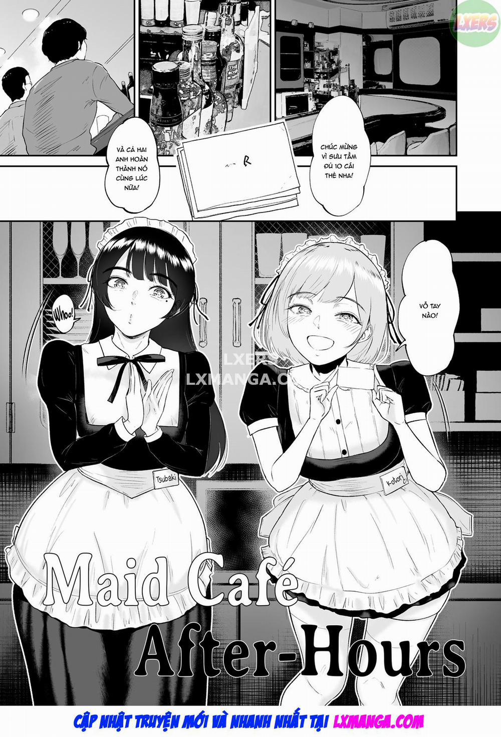 Kosupure Meido No Shinyaeigyou -Toarumeido Kon Cafe No Midarana Uraeigyou- Chương Oneshot Trang 3