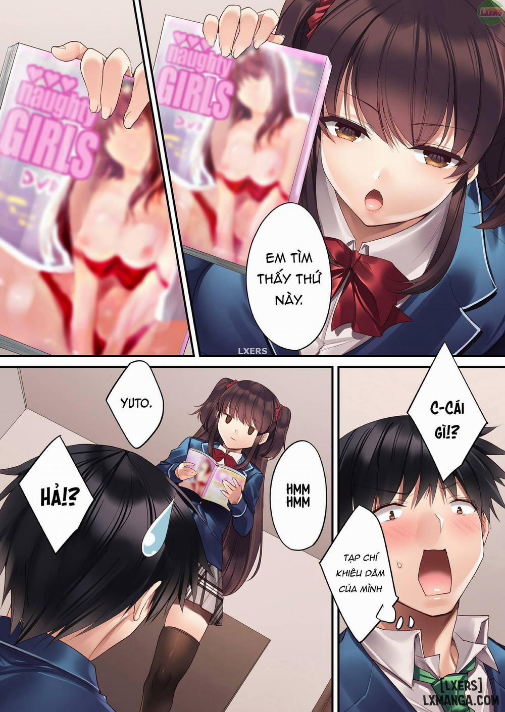 Kouhai JK ga Gimai ni!? Namaiki na Imouto ni Iroiro Wakarasete Mita Chương Oneshot Trang 14