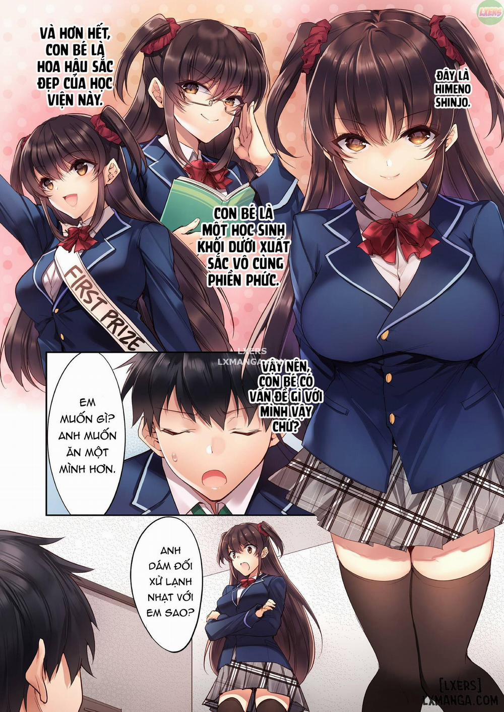 Kouhai JK ga Gimai ni!? Namaiki na Imouto ni Iroiro Wakarasete Mita Chương Oneshot Trang 6