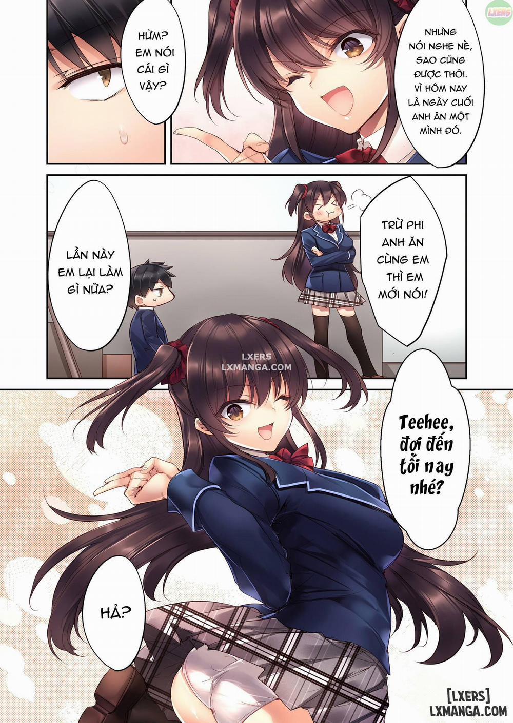 Kouhai JK ga Gimai ni!? Namaiki na Imouto ni Iroiro Wakarasete Mita Chương Oneshot Trang 7