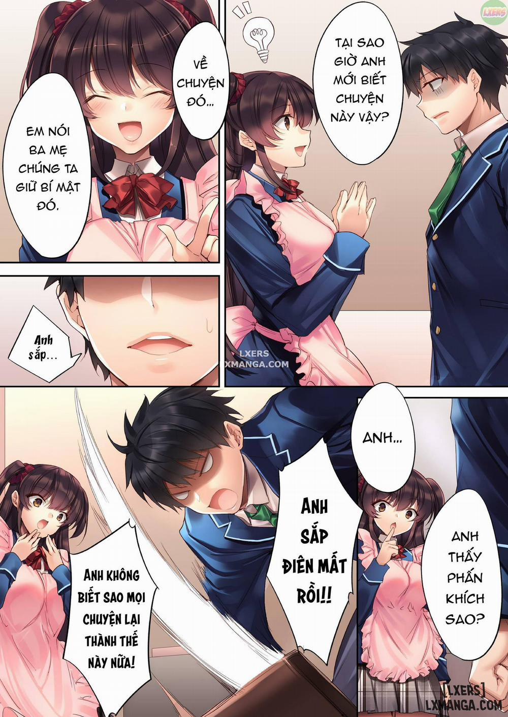 Kouhai JK ga Gimai ni!? Namaiki na Imouto ni Iroiro Wakarasete Mita Chương Oneshot Trang 10