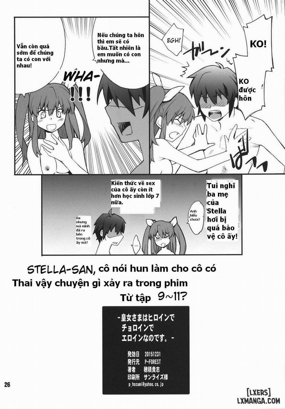 Koujo-sama wa Heroine de Choroine de Eroine Nanodesu Chương Oneshot Trang 25