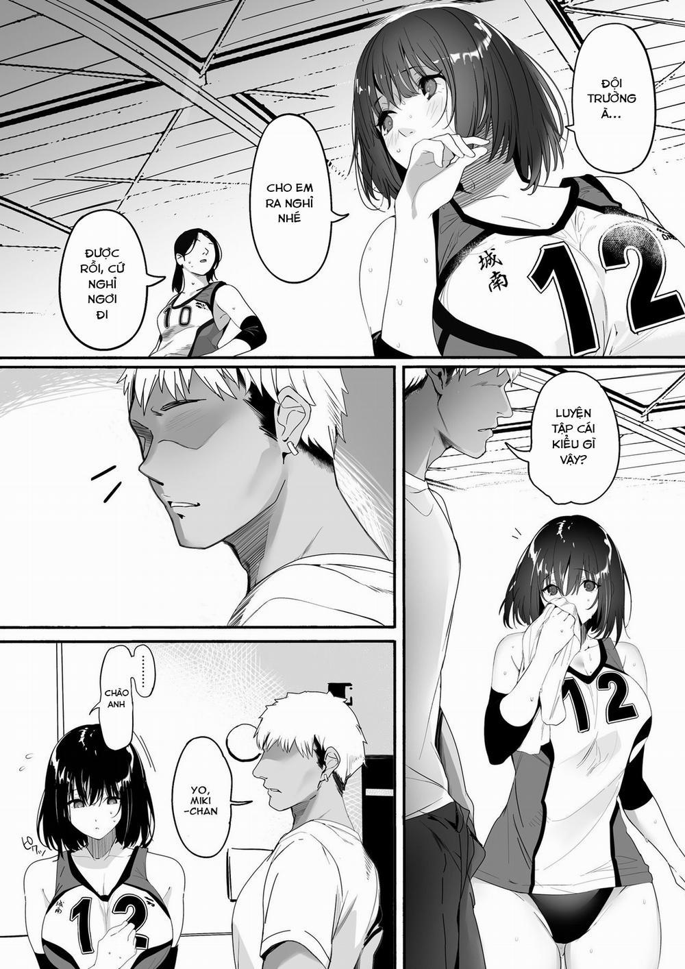 Koushinchou Volley-bu no Seisokei Kanojo ga Senpai no Mono ni Natte Shimau Ichibushijuu Chương 1 Trang 4