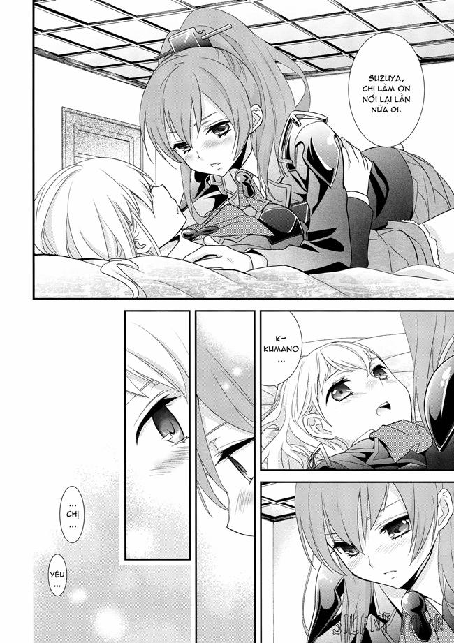 Kuma-san ni wa Suzu o Tsukete (Kancolle) Chương Oneshot Trang 11