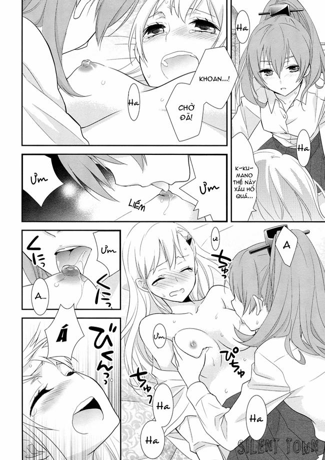 Kuma-san ni wa Suzu o Tsukete (Kancolle) Chương Oneshot Trang 17