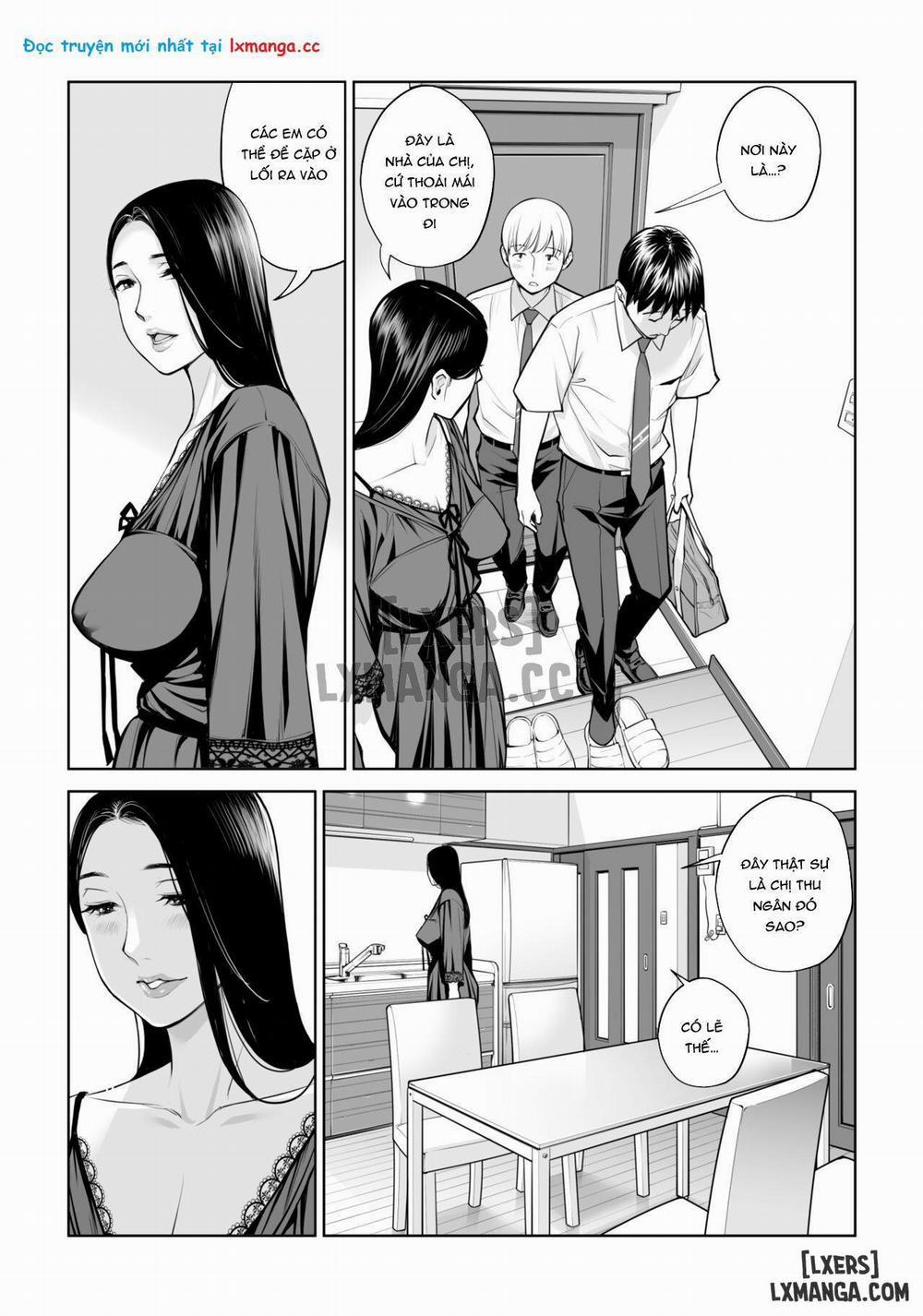 Kurokami Onna no Fudeoroshi ~Himitsu no Heya de Nakadashi Sasete Ageru wa Chương Oneshot Trang 24