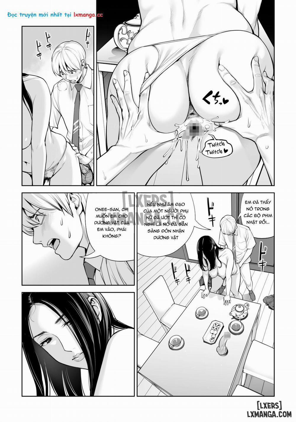 Kurokami Onna no Fudeoroshi ~Himitsu no Heya de Nakadashi Sasete Ageru wa Chương Oneshot Trang 51