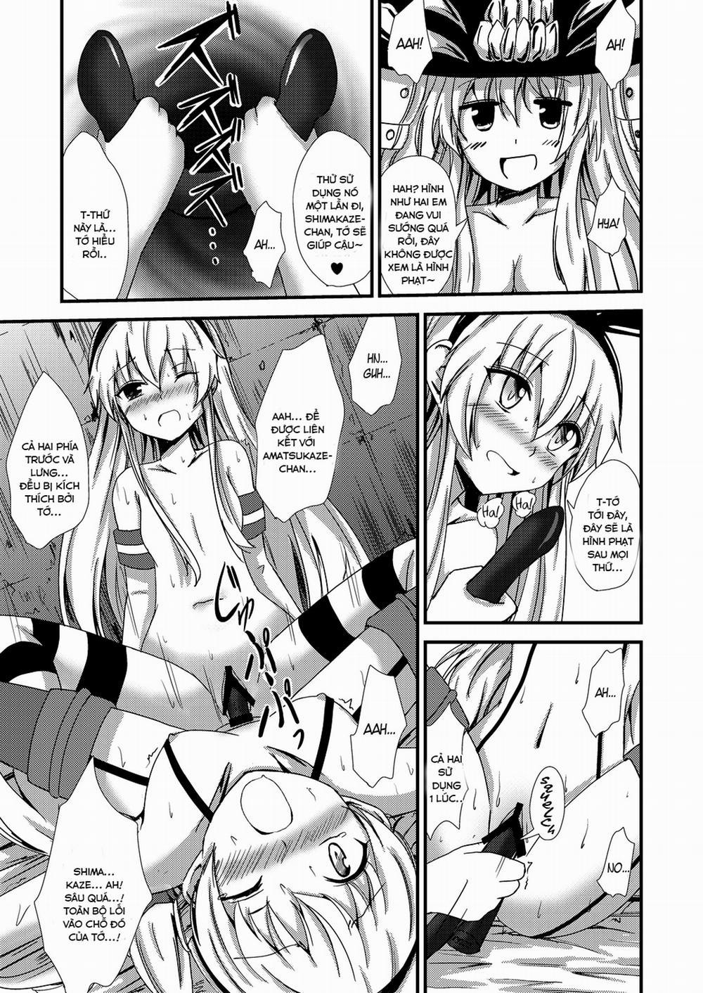 Kuubo Wo-Kyuu-chan no Shimakaze Yuri Dorei Choukyou ~3P Choukyou Hen~ (Kantai Collection) Chương Oneshot Trang 14