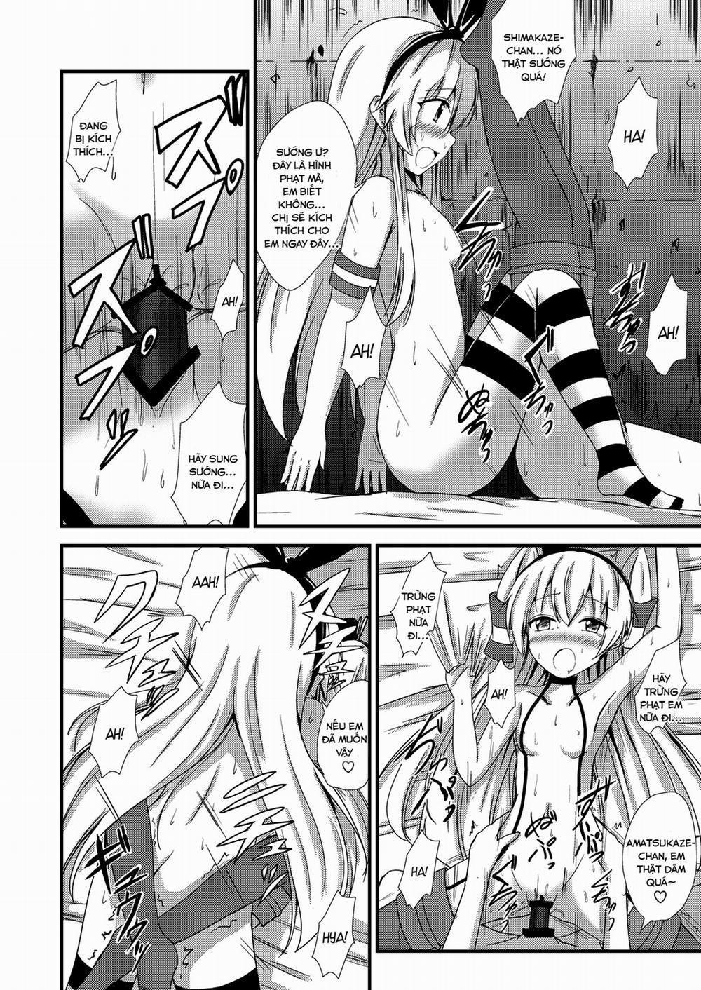 Kuubo Wo-Kyuu-chan no Shimakaze Yuri Dorei Choukyou ~3P Choukyou Hen~ (Kantai Collection) Chương Oneshot Trang 15