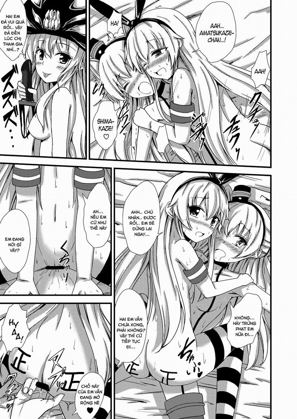 Kuubo Wo-Kyuu-chan no Shimakaze Yuri Dorei Choukyou ~3P Choukyou Hen~ (Kantai Collection) Chương Oneshot Trang 16