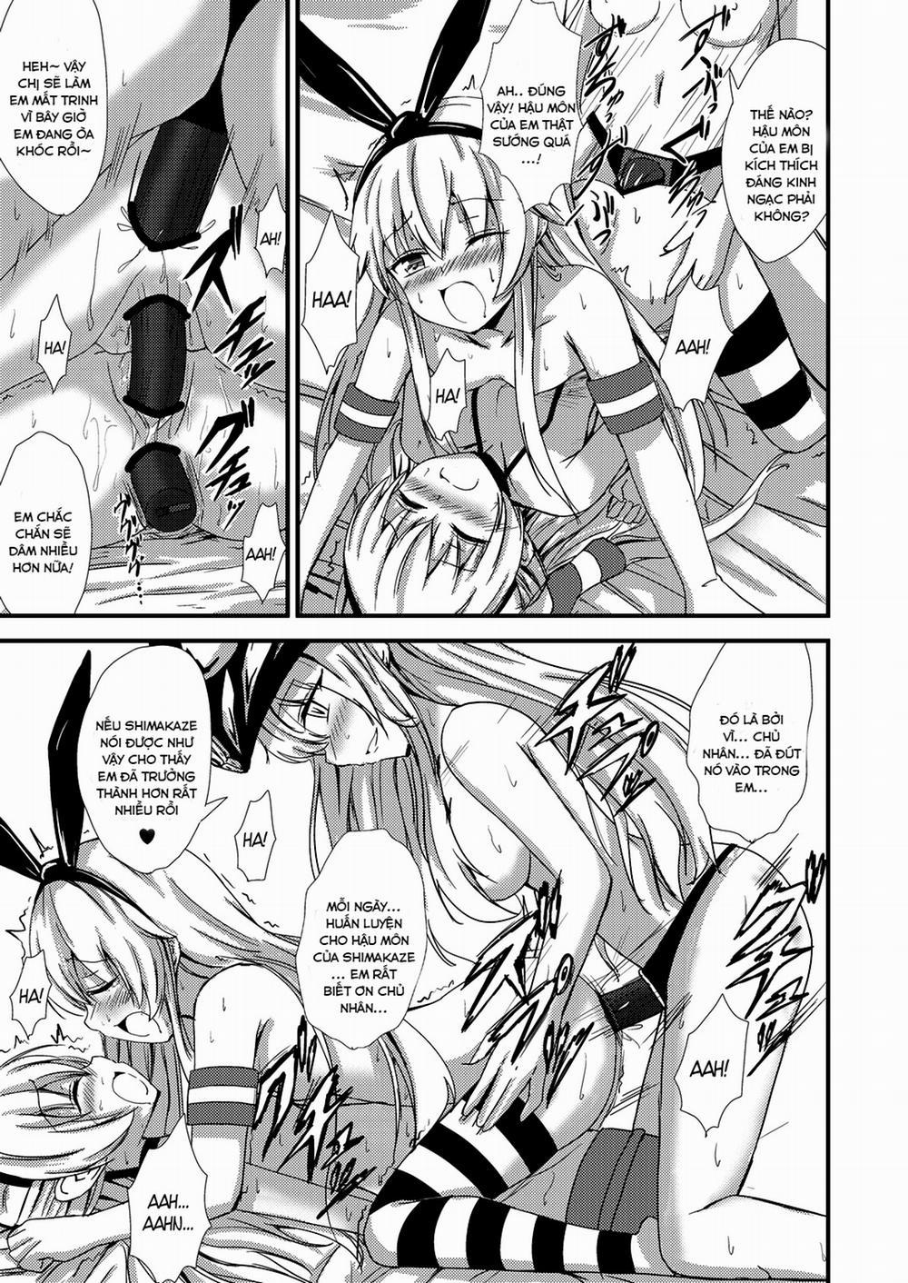 Kuubo Wo-Kyuu-chan no Shimakaze Yuri Dorei Choukyou ~3P Choukyou Hen~ (Kantai Collection) Chương Oneshot Trang 18