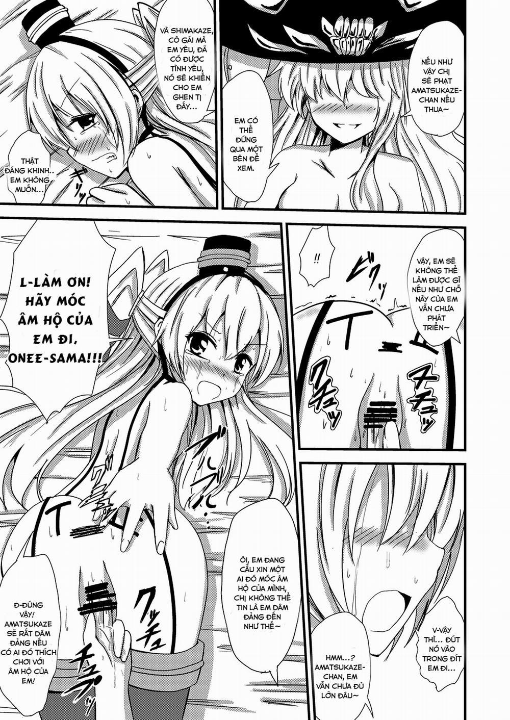 Kuubo Wo-Kyuu-chan no Shimakaze Yuri Dorei Choukyou ~3P Choukyou Hen~ (Kantai Collection) Chương Oneshot Trang 4