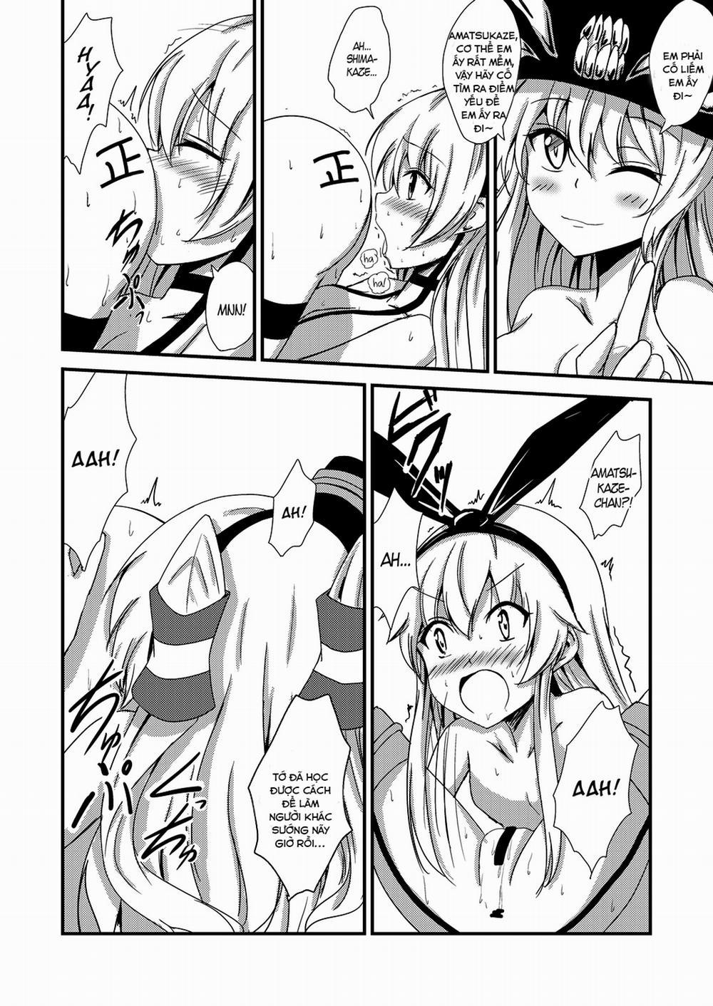 Kuubo Wo-Kyuu-chan no Shimakaze Yuri Dorei Choukyou ~3P Choukyou Hen~ (Kantai Collection) Chương Oneshot Trang 9