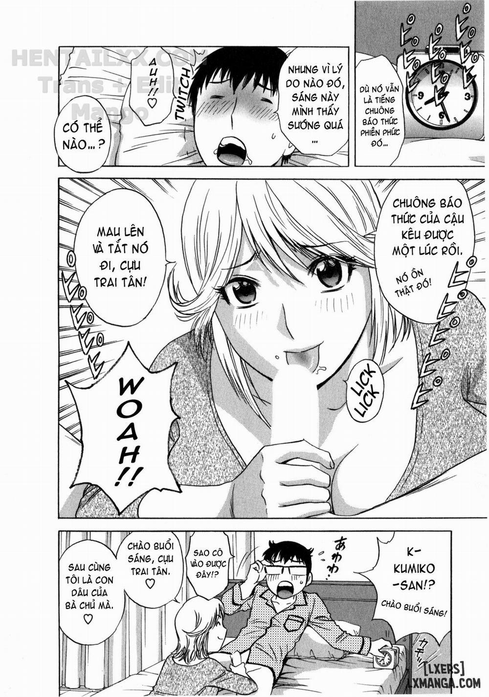 Life with Married Women Just Like a Manga Chương 3 Trang 5