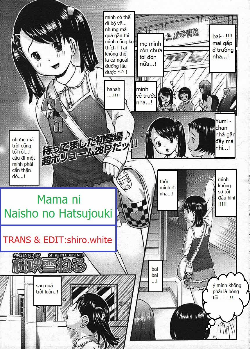 [Loli] Mama ni Naisho no Hatsujouki Chương Oneshot Trang 1