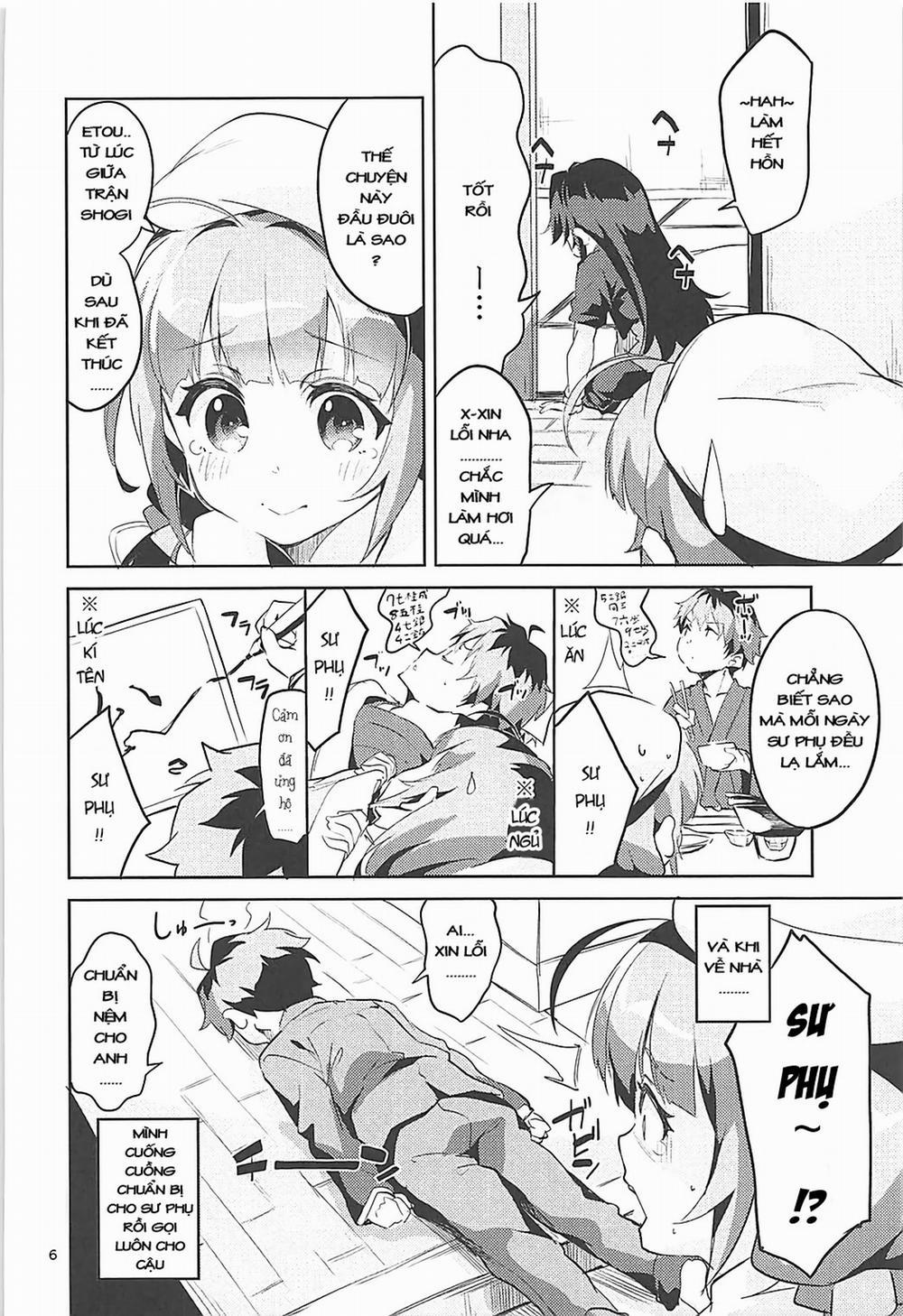 [Loli] Otsukaresama desu Shisho (Ryuuou no Oshigoto!) Chương Oneshot Trang 5