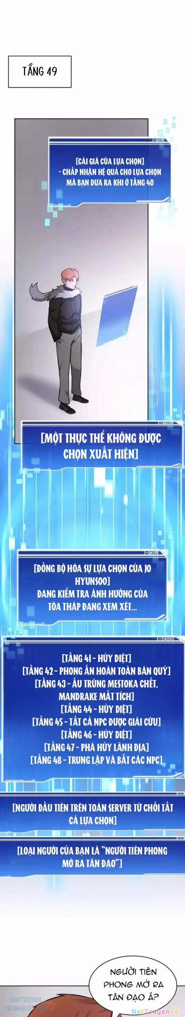 Mắc Kẹt Trong Tòa Tháp Thử Thách Chương 89 Trang 18