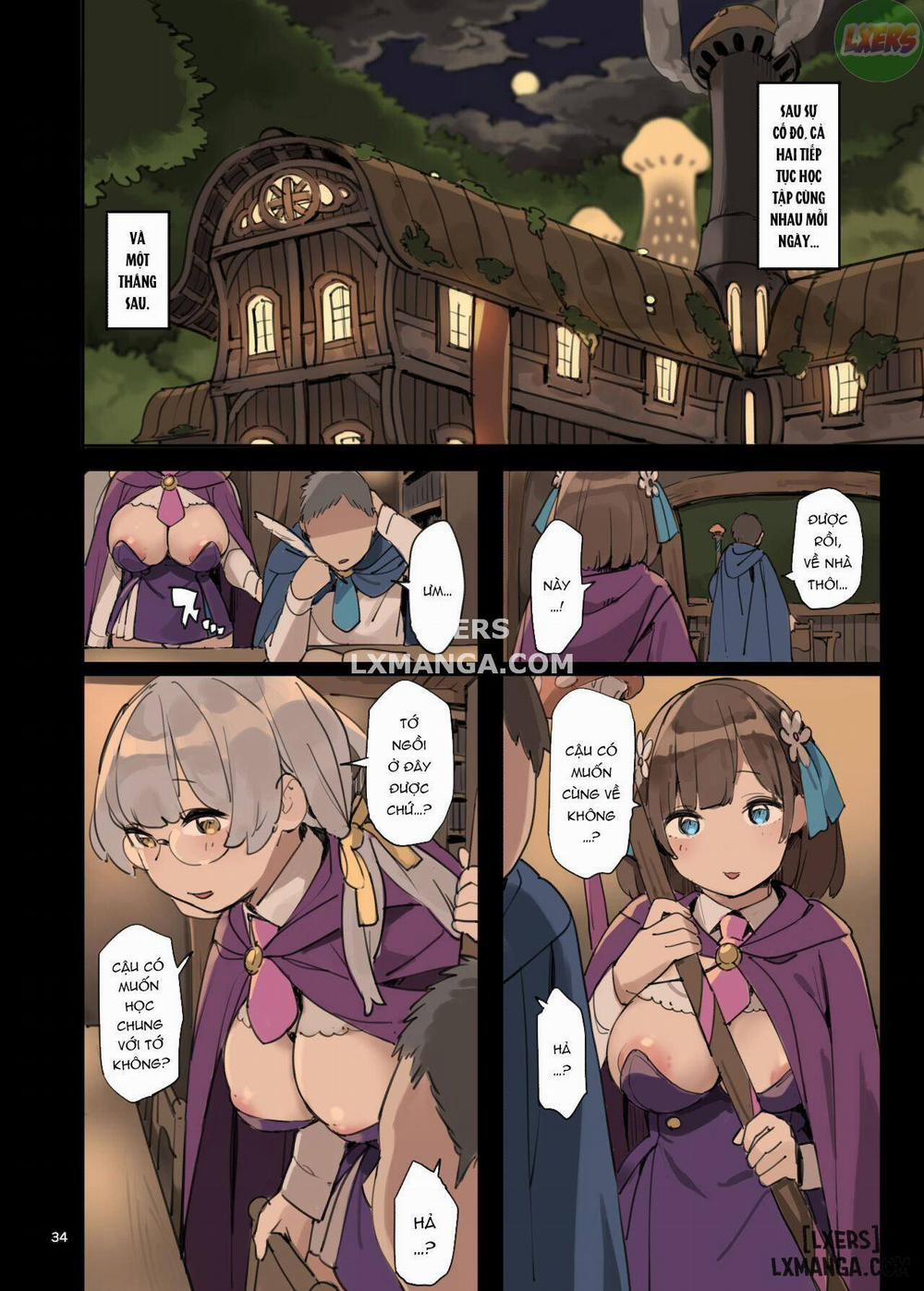 Mahou de Ecchi no Obenkyou! Studying Sex with Magic! Chương Oneshot Trang 34