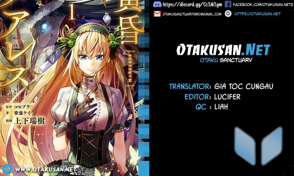 Mahou Tsukai To Kuroneko No Wiz Chronicle: Tasogare Mareless Ii Chương 6 2 Trang 1