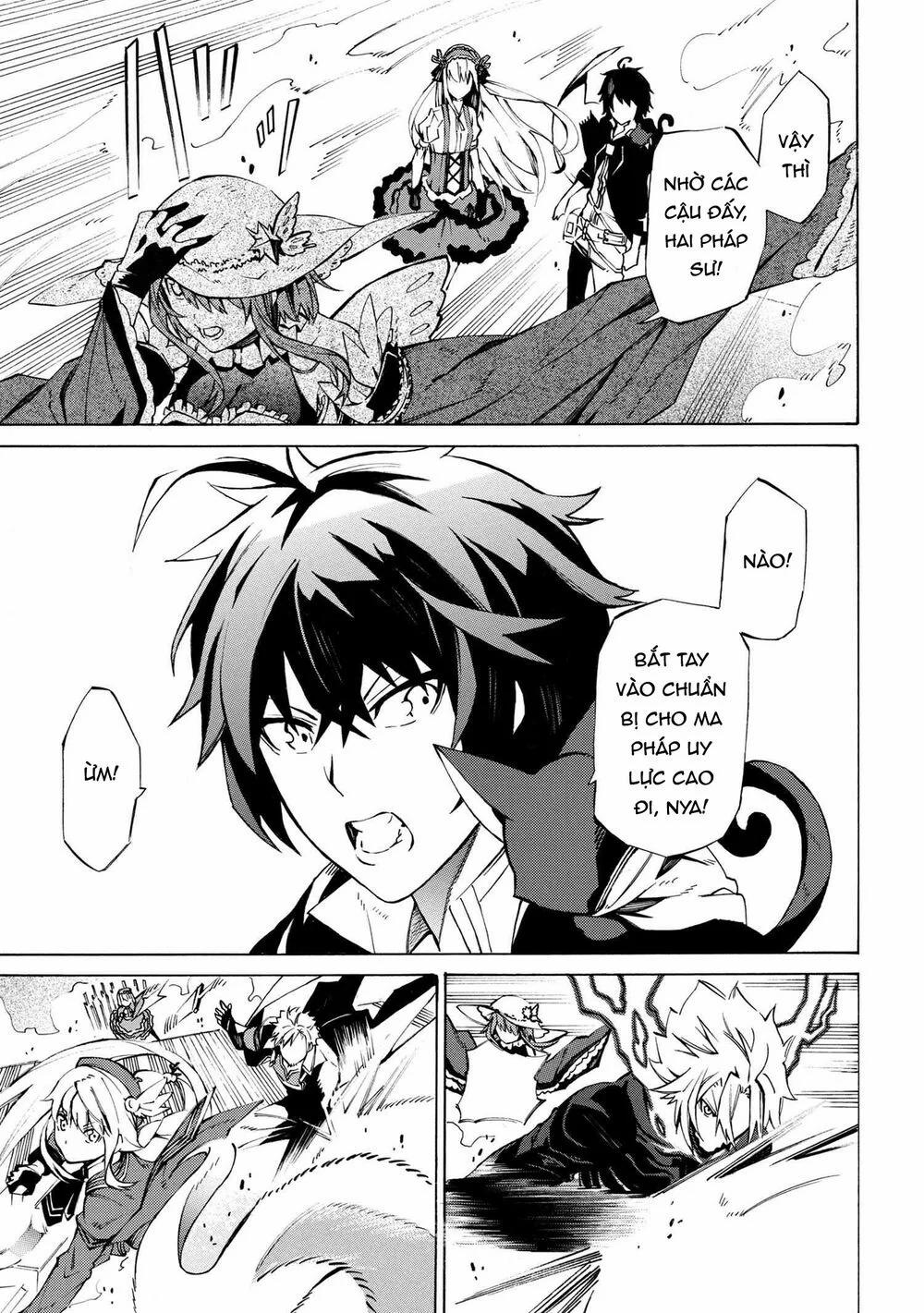 Mahou Tsukai To Kuroneko No Wiz Chronicle: Tasogare Mareless Ii Chương 6 2 Trang 11