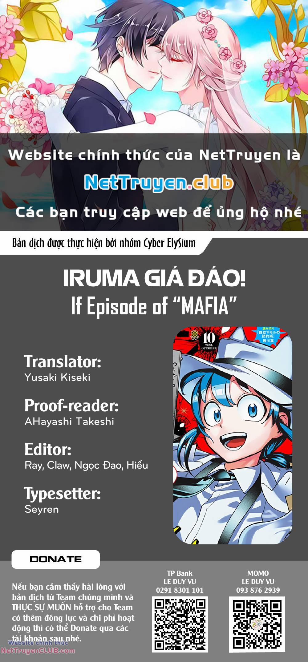 Mairimashita! Iruma-Kun: If Episode Of Mafia Chương 1 Trang 1