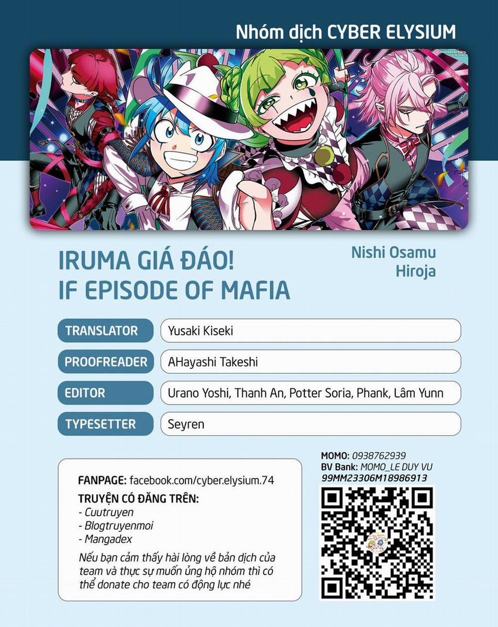 Mairimashita! Iruma-Kun: If Episode Of Mafia Chương 12 Trang 1