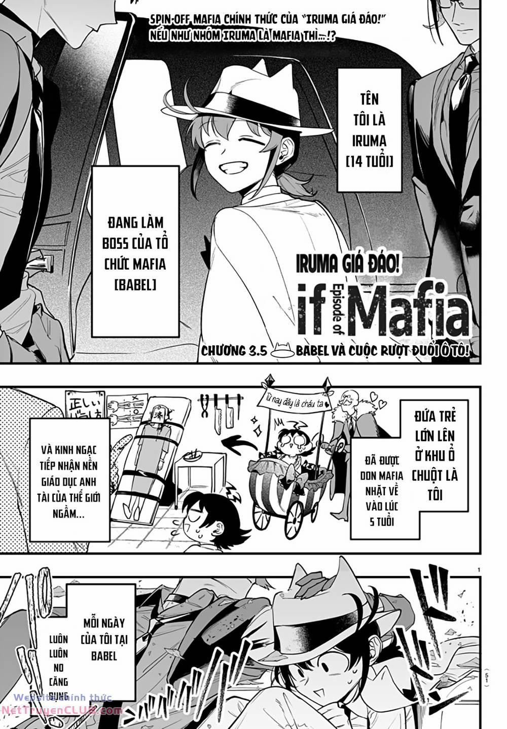 Mairimashita! Iruma-Kun: If Episode Of Mafia Chương 3 5 Trang 2