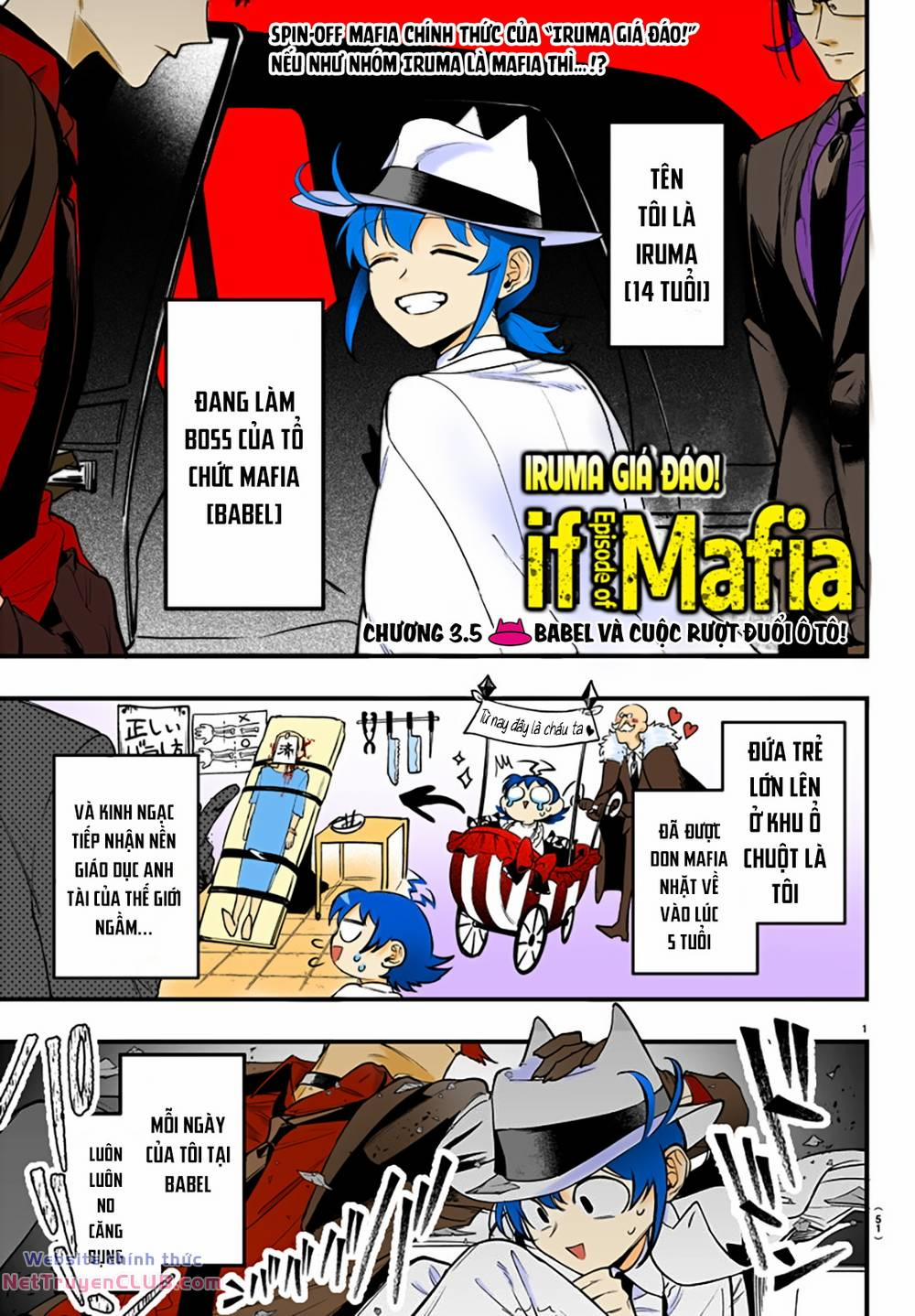 Mairimashita! Iruma-Kun: If Episode Of Mafia Chương 3 6 Trang 2