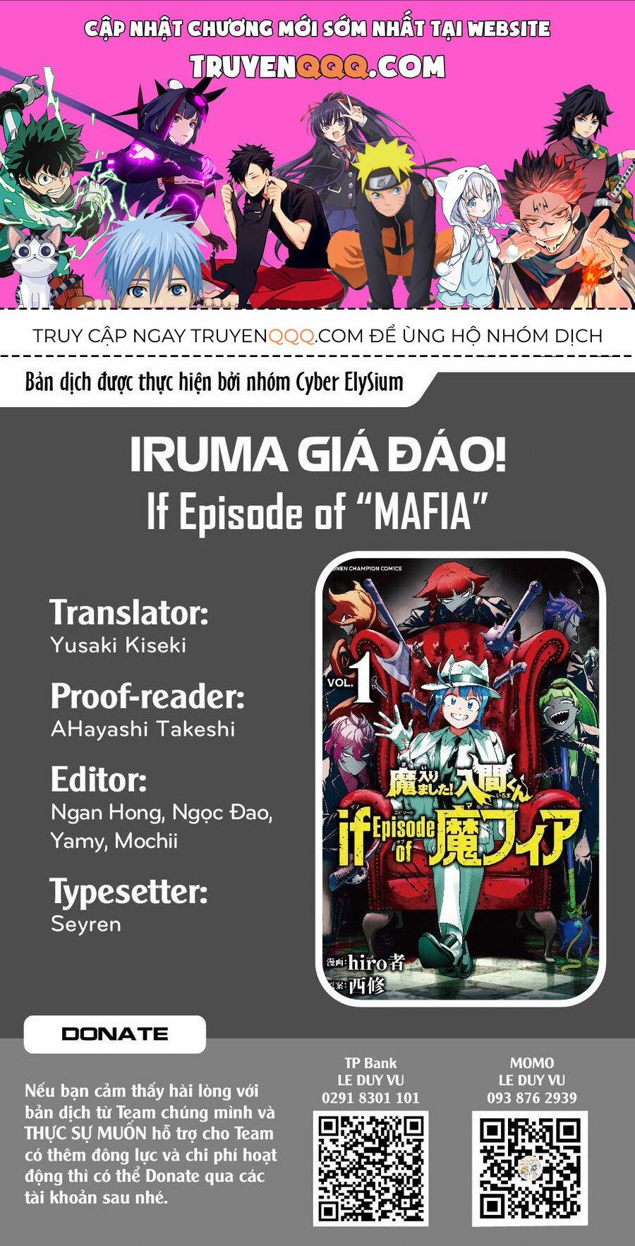 Mairimashita! Iruma-Kun: If Episode Of Mafia Chương 4 Trang 1